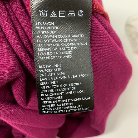 Free People Faux Wrap Berry Blouse - Picture 9 of 11